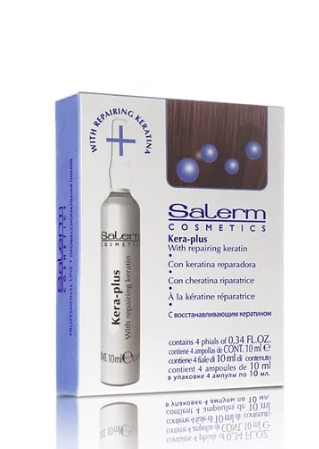 Salerm© Keratin Plus Vials 0.44oz x 4 vials