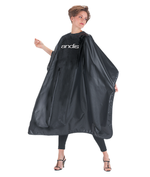 Andis© Black Cape with Andis Logo (One Size)