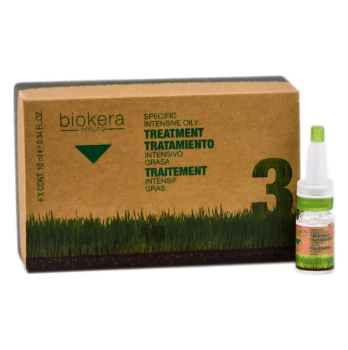 Salerm© Biokera Natura Intensive Oily Hair Treatments 6 Pack