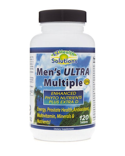 dbswarehouse-ez-health-solutions-mens-ultra-multiple-daily-vitamin-supplement-120-vegetarian-tablets