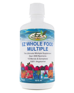 EZ Health Solutions© Whole Food Multiple Liquid MultiVitamin for the Whole Family