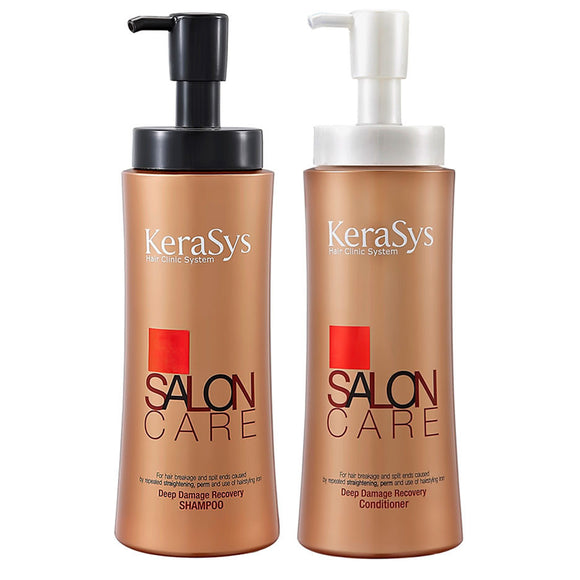 KeraSys© brand Salon Care Deep Damage Recovery Shampoo and Conditioner