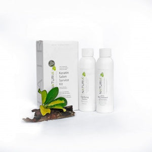 Naturia© Organic Keratin eXtra (Plant Base & Therapeutic) Straightening Hair Treatment Try-out Kit