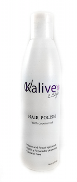 Kalive2Style© Hair polish 8oz with coconut oil