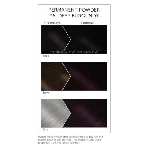 Bigen© Permanent Powder Hair Color 96 Deep Burgundy – DBSWarehouse