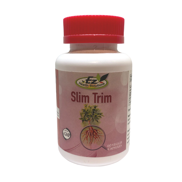 EZ© Slim Trim: Forskolin Plus+ Garcinia Cambogia - Naturally Reduce Cortisol 60 Vegetarian Capsules