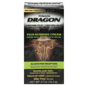 Dragon© Lidocaine Pain Relief Lotion 2.7oz