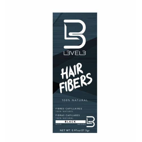 L3VEL3© BLACK HAIR FIBERS