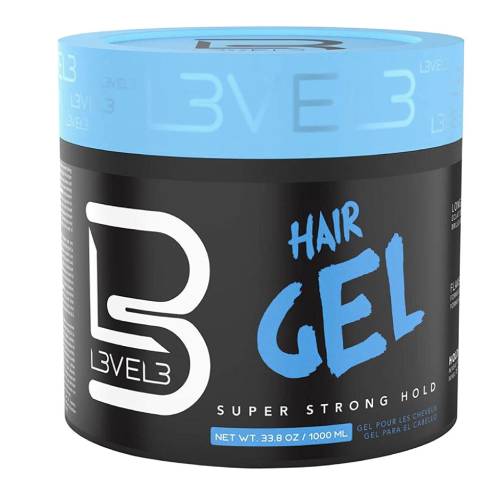 L3VEL3©HAIR STYLING GEL | SUPER STRONG HOLD