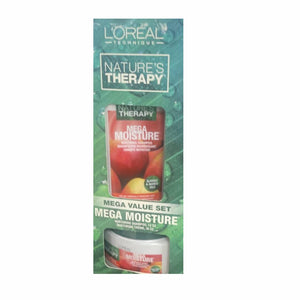 L'Oreal Technique© Therapy Mega Moisture Nurturing Creme and Shampoo Mega Value