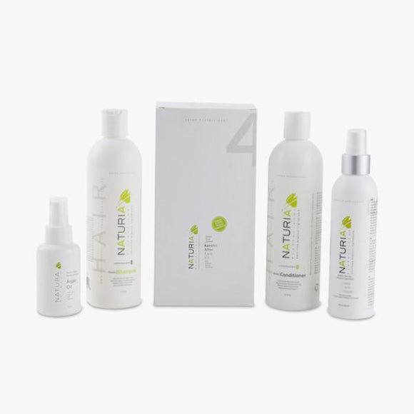 Naturia© Keratin Protectant Organic Moisture Luxury HOME Care Package