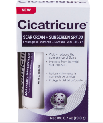 Cicatricure© Scars Cream with SPF