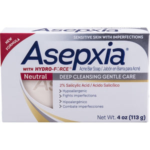 Asepxia© Neutral Cleansing Bar 4oz