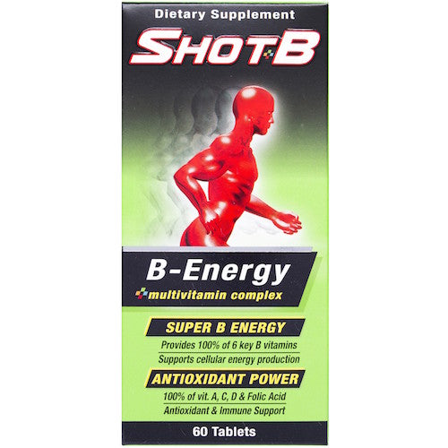 Shot B© Energy Tablets 60ct