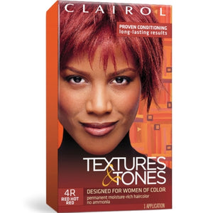 Clairol© Textures & Tones 4R, RED HOT RED